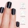 imageDashing Diva Glaze Nail Strip Duo  Glazed Collection  Strawberry Glaze ampamp Sangria Glaze  Long Lasting Chip Resistant SemiCured Gel Nail Strips  Contains 2 ColorsBlack Out