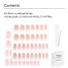imageDashing Diva Glaze Nail Strip Duo  Glazed Collection  Strawberry Glaze ampamp Sangria Glaze  Long Lasting Chip Resistant SemiCured Gel Nail Strips  Contains 2 ColorsBlush