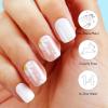 imageDashing Diva Glaze Nail Strip Duo  Glazed Collection  Strawberry Glaze ampamp Sangria Glaze  Long Lasting Chip Resistant SemiCured Gel Nail Strips  Contains 2 ColorsPerfect Petals