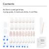 imageDashing Diva Glaze Nail Strip Duo  Glazed Collection  Strawberry Glaze ampamp Sangria Glaze  Long Lasting Chip Resistant SemiCured Gel Nail Strips  Contains 2 ColorsFloral Arrangements