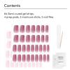 imageDashing Diva Glaze Nail Strip Duo  Glazed Collection  Strawberry Glaze ampamp Sangria Glaze  Long Lasting Chip Resistant SemiCured Gel Nail Strips  Contains 2 ColorsGlazed