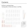 imageDashing Diva Glaze Nail Strip Duo  Glazed Collection  Strawberry Glaze ampamp Sangria Glaze  Long Lasting Chip Resistant SemiCured Gel Nail Strips  Contains 2 ColorsPerfect Petals
