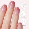 imageDashing Diva Glaze Nail Strip Duo  Glazed Collection  Strawberry Glaze ampamp Sangria Glaze  Long Lasting Chip Resistant SemiCured Gel Nail Strips  Contains 2 ColorsPopstar Purples