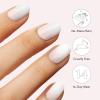 imageDashing Diva Glaze Nail Strip Duo  Glazed Collection  Strawberry Glaze ampamp Sangria Glaze  Long Lasting Chip Resistant SemiCured Gel Nail Strips  Contains 2 ColorsCloud Nine