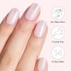 imageDashing Diva Glaze Nail Strip Duo  Glazed Collection  Strawberry Glaze ampamp Sangria Glaze  Long Lasting Chip Resistant SemiCured Gel Nail Strips  Contains 2 ColorsBurst Your Bubble