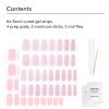 imageDashing Diva Glaze Nail Strip Duo  Glazed Collection  Strawberry Glaze ampamp Sangria Glaze  Long Lasting Chip Resistant SemiCured Gel Nail Strips  Contains 2 ColorsCotton Candy