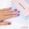 imageDashing Diva Glaze Nail Strip Set  Cherry Vanilla  Long Lasting Chip Resistant SemiCured Gel Nail Strips  Summer Gel Set  4Piece Manicure Kit with 32 StripsH20MG