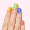 imageDashing Diva Glaze Nail Strip Set  Cherry Vanilla  Long Lasting Chip Resistant SemiCured Gel Nail Strips  Summer Gel Set  4Piece Manicure Kit with 32 StripsRainbow Pop