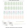 imageDashing Diva Glaze Nail Strips  Emerald Marble  Works with Any LED Nail Lamp  Long Lasting Chip Resistant Semicured Gel Nail Strips  Contains 34 Salon Quality Nail Wraps 2 Prep Pad 1 Nail FileEmerald Marble