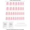 imageDashing Diva Glaze Nail Strips  Jelly Glaze  Works with Any LED Nail Lamp  Long Lasting Chip Resistant Semicured Gel Nail Strips  Contains 34 Salon Quality Nail Wraps 2 Prep Pad 1 Nail FileJelly Glaze