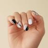 imageDashing Diva Glaze Nail Strips  Midnight Swirl  Works with Any LED Nail Lamp  Long Lasting Chip Resistant Semicured Gel Strips  34 Salon Quality Nude Gel Nails 1 Prep Pad 1 File