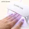 imageDashing Diva Glaze Nail Strips  Strawberry Glaze  Works with LED Lamp  Long Lasting Semicured Gel Strips  Contains 34 Nail Wraps 1 Prep Pad 1 Nail File