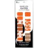 imageDashing Diva Gloss Halloween Nail Strips  Twisted Nightmare  UV Free Long Lasting Cute Halloween Gel Nail Stickers  Contains 32 Nail Wraps 1 Prep Pad 1 Nail FilePumpkin Charm