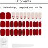 imageDashing Diva Gloss Mint Whirled  Whirled Rose Holiday  UV Free Chip Resistant Long Lasting Gel Nail Stickers With 32 Wraps Prep Pad Nail FileDeer Diary