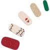 imageDashing Diva Gloss Mint Whirled  Whirled Rose Holiday  UV Free Chip Resistant Long Lasting Gel Nail Stickers With 32 Wraps Prep Pad Nail FileSanta Baby