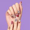 imageDashing Diva Gloss Mint Whirled  Whirled Rose Holiday  UV Free Chip Resistant Long Lasting Gel Nail Stickers With 32 Wraps Prep Pad Nail FileSantas Helper