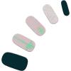 imageDashing Diva Gloss Mint Whirled  Whirled Rose Holiday  UV Free Chip Resistant Long Lasting Gel Nail Stickers With 32 Wraps Prep Pad Nail FileTree Skirt