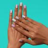 imageDashing Diva Gloss Nail Strips  Wild Flower  UV Free Long Lasting Floral Nail Stickers with Pink Accent Nails  Contains 32 Nail Wraps 1 Prep Pad 1 Nail FileGleam Queen