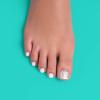 imageDashing Diva Gloss Pedicure Nail Strips  Beachcombers  UV Free Chip Resistant Long Lasting Gel Pedicure Stickers  Contains 22 Nail Wraps 1 Prep Pad 1 Nail File