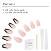 imageDashing Diva Magic Press Nail Bundle  Dreaming in Pastel Collection  Short Square Press On Nails  Pink Passion ampamp Inner Peace  Long Lasting Gel  Lasts Up to 7 Days  2 SetsThe Night  Day Collection