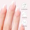 imageDashing Diva Magic Press Nail Bundle  Dreaming in Pastel Collection  Short Square Press On Nails  Pink Passion ampamp Inner Peace  Long Lasting Gel  Lasts Up to 7 Days  2 SetsThe Night  Day Collection
