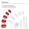 imageDashing Diva Magic Press Nail Bundle  Night ampamp Day Collection  Coffin Shape Press On Nails  After Hours ampamp Hollywoods Finest  Long Lasting Gel  Lasts Up to 7 Days  2 SetsThe White Chocolate Cherry Collection