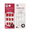 imageDashing Diva Magic Press Nail Bundle  Night ampamp Day Collection  Coffin Shape Press On Nails  After Hours ampamp Hollywoods Finest  Long Lasting Gel  Lasts Up to 7 Days  2 SetsThe White Chocolate Cherry Collection