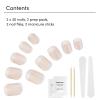 imageDashing Diva Magic Press Nail Bundle  Night ampamp Day Collection  Coffin Shape Press On Nails  After Hours ampamp Hollywoods Finest  Long Lasting Gel  Lasts Up to 7 Days  2 SetsThe French Collection