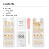 imageDashing Diva Magic Press Nail Set  Big Ego  Long Almond Press On Nails  Long Lasting Gel  Lasts Up to 10 Days  Summer Gel Set  4Piece Manicure Kit with 30 NailsCherry on Top