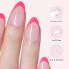 imageDashing Diva Magic Press Nail Set  Big Ego  Long Almond Press On Nails  Long Lasting Gel  Lasts Up to 10 Days  Summer Gel Set  4Piece Manicure Kit with 30 NailsBig Ego