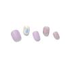 imageDashing Diva Magic Press Nails  Lilac Ice  Short Square Shaped Press On Nails  Long Lasting Stick On Gel Nails  Lasts Up to 7 Days  Contains 30 Stick On Nails 1 Prep Pad 1 File 10 Fl Oz
