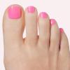 imageDashing Diva Magic Press Pedicure Set  Blank Slate  Press On Nails  Long Lasting Gel  Lasts Up to 10 Days  Summer Gel Set  4Piece Pedicure Kit with 24 NailsItaliana Tropicana
