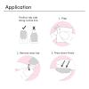 imageDashing Diva Magic Press Pedicure Set  Blank Slate  Press On Nails  Long Lasting Gel  Lasts Up to 10 Days  Summer Gel Set  4Piece Pedicure Kit with 24 NailsFit for a Queen