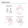 imageDashing Diva Magic Press Pedicure Set  Blank Slate  Press On Nails  Long Lasting Gel  Lasts Up to 10 Days  Summer Gel Set  4Piece Pedicure Kit with 24 NailsCupids Bow