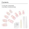 imageDashing Diva Magic Press Premium Nail Bundle  Fairytale Collection  Square Shape Press On Nails  Happily Ever After ampamp Tiki Hut  Long Lasting Gel Lasts Up to 7 Days  2 SetsThe Well Kept Collection