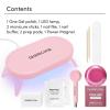 imageDashing Diva One Gel Magnetic Mega Bundle  One Gel Magnetic Starter Kit in Villainous Top Coat and Magic Off Nail Polish Remover  Manicure Set includes LED Lamp and Power MagnetMega Bundle