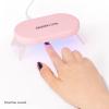 imageDashing Diva One Gel Magnetic Starter Kit  Iridescent Topper  3in1 Base Coat Nail Color ampamp Top Coat  Magnetic Polish  9Piece Manicure Set with LED Gel LampVILLAINOUS