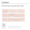 imageDashing Diva Patriotic Gloss Nail Strips  Blue Jean Baby  UV Free Chip Resistant Long Lasting Gel Nail Stickers  3Piece Manicure Set  Contains 32 Wraps 1 Prep Pad 1 FileCrystal Clear
