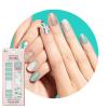 imageDashing Diva Patriotic Gloss Nail Strips  Blue Jean Baby  UV Free Chip Resistant Long Lasting Gel Nail Stickers  3Piece Manicure Set  Contains 32 Wraps 1 Prep Pad 1 FileDesert Quartz