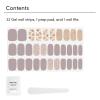 imageDashing Diva Patriotic Gloss Nail Strips  Blue Jean Baby  UV Free Chip Resistant Long Lasting Gel Nail Stickers  3Piece Manicure Set  Contains 32 Wraps 1 Prep Pad 1 FileLavendar Dreams