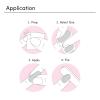 imageDashing Diva Patriotic Gloss Nail Strips  Blue Jean Baby  UV Free Chip Resistant Long Lasting Gel Nail Stickers  3Piece Manicure Set  Contains 32 Wraps 1 Prep Pad 1 FileFlor Azul