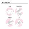 imageDashing Diva Patriotic Gloss Nail Strips  Blue Jean Baby  UV Free Chip Resistant Long Lasting Gel Nail Stickers  3Piece Manicure Set  Contains 32 Wraps 1 Prep Pad 1 FileCrystal Clear