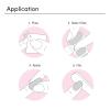 imageDashing Diva Patriotic Gloss Nail Strips  Blue Jean Baby  UV Free Chip Resistant Long Lasting Gel Nail Stickers  3Piece Manicure Set  Contains 32 Wraps 1 Prep Pad 1 FileHip Hop
