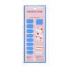 imageDashing Diva Patriotic Gloss Nail Strips  Blue Jean Baby  UV Free Chip Resistant Long Lasting Gel Nail Stickers  3Piece Manicure Set  Contains 32 Wraps 1 Prep Pad 1 FileBlue Jean Baby