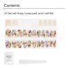 imageDashing Diva Patriotic Gloss Nail Strips  Blue Jean Baby  UV Free Chip Resistant Long Lasting Gel Nail Stickers  3Piece Manicure Set  Contains 32 Wraps 1 Prep Pad 1 FileWallflower Frenzy