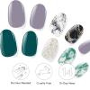 imageDashing Diva Patriotic Gloss Nail Strips Bundle  Salute ampamp Independent  UV Free Chip Resistant Long Lasting Gel Nail Stickers  Contains 2 SetsThe Light Marble Collection