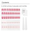 imageDashing Diva Patriotic Gloss Nail Strips Bundle  Salute ampamp Independent  UV Free Chip Resistant Long Lasting Gel Nail Stickers  Contains 2 SetsThe Ombre Collection