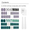 imageDashing Diva Patriotic Gloss Nail Strips Bundle  Salute ampamp Independent  UV Free Chip Resistant Long Lasting Gel Nail Stickers  Contains 2 SetsThe Light Marble Collection
