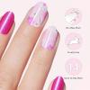 imageDashing Diva Patriotic Gloss Nail Strips Bundle  Salute ampamp Independent  UV Free Chip Resistant Long Lasting Gel Nail Stickers  Contains 2 SetsThe Moody Floral Collection