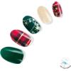 imageDashing Diva Winter Wonderland Gel Nail Strips  LED Lamp Compatible Long Lasting Chip Resistant  32 Salon Quality Wraps 2 Prep Pads 1 Nail FileVictorian Plaid
